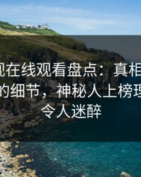 蘑菇影视在线观看盘点：真相7个你从没注意的细节，神秘人上榜理由异常令人迷醉