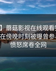 【爆料】蘑菇影视在线观看突发：业内人士在傍晚时刻被曝曾参与花絮，愤怒席卷全网